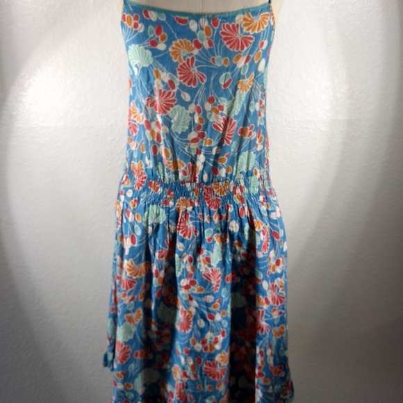 Johnny Was Yellowfield 8 Tie Moonbeam Garden Dress XS NWOT - Picture 4 of 8